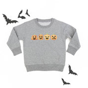 Watercolor Jack-o'-lanterns - Child Sweater Little Mama Shirt Shop