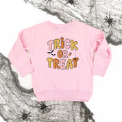 Trick or Treat (PINK/ORANGE) - Child Sweater Little Mama Shirt Shop