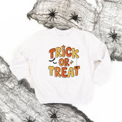 Trick or Treat (ORANGE/YELLOW) - Child Sweater Little Mama Shirt Shop