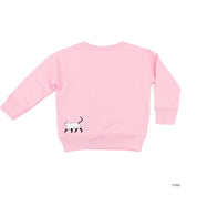 You're Freakin' Meowt! (with lower back detail) - Child Sweater Little Mama Shirt Shop