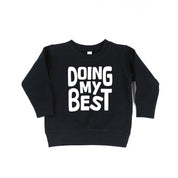 Doing My Best - Child Sweater Little Mama Shirt Shop