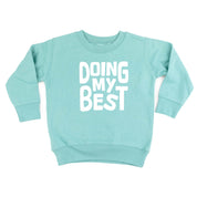 Doing My Best - Child Sweater Little Mama Shirt Shop