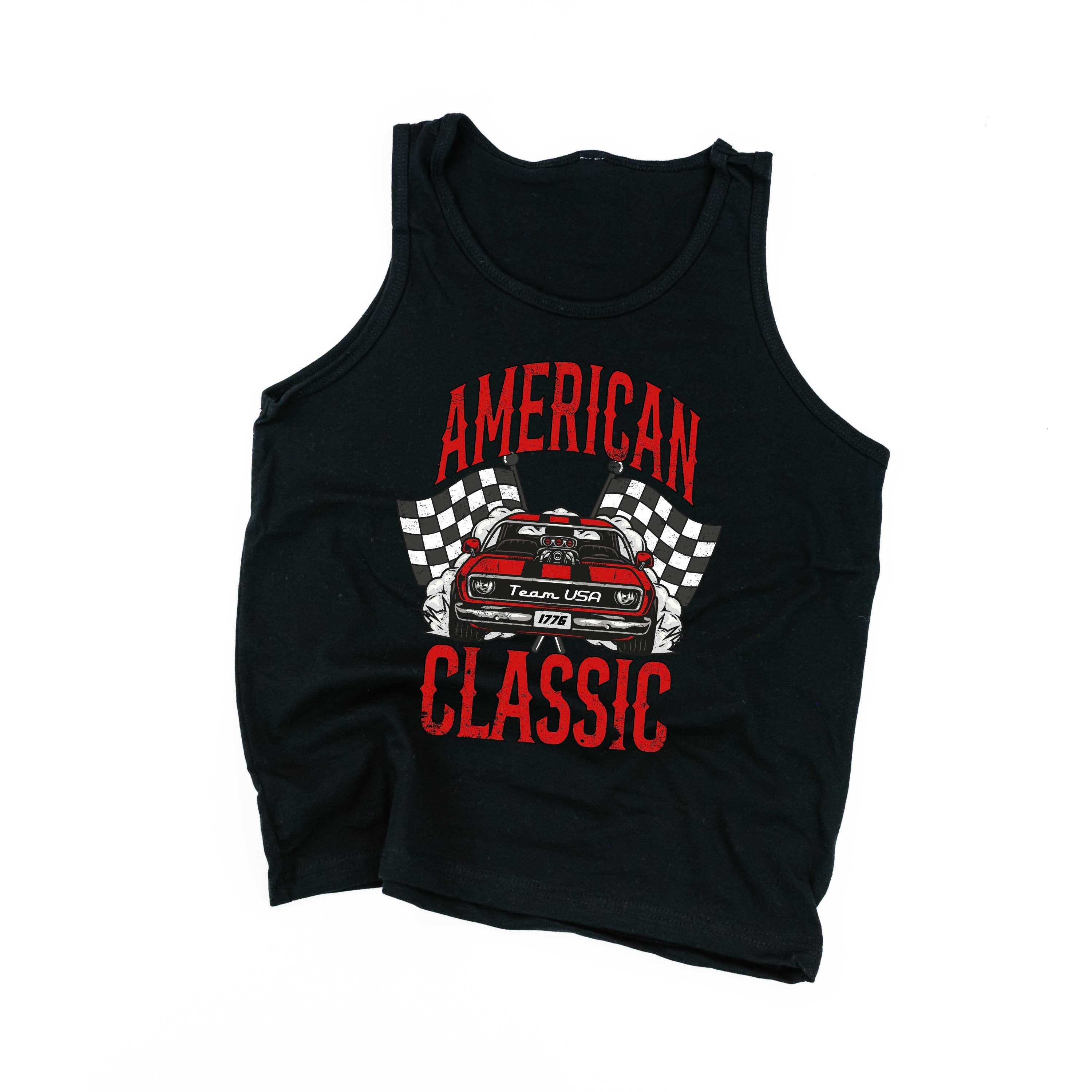 American Classic Car - Child Jersey TANK Little Mama Shirt Shop