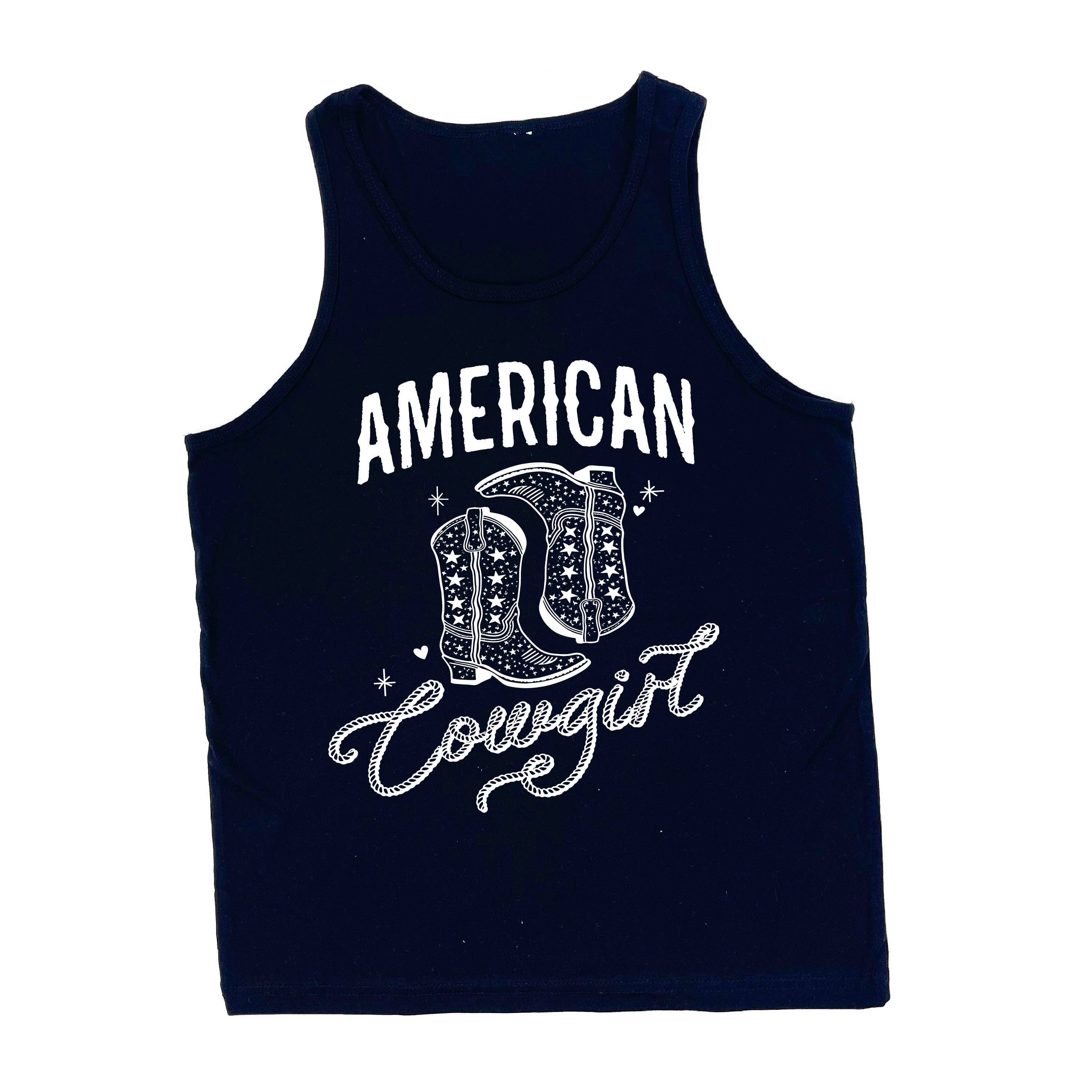 American Cowgirl - Child Jersey TANK Little Mama Shirt Shop