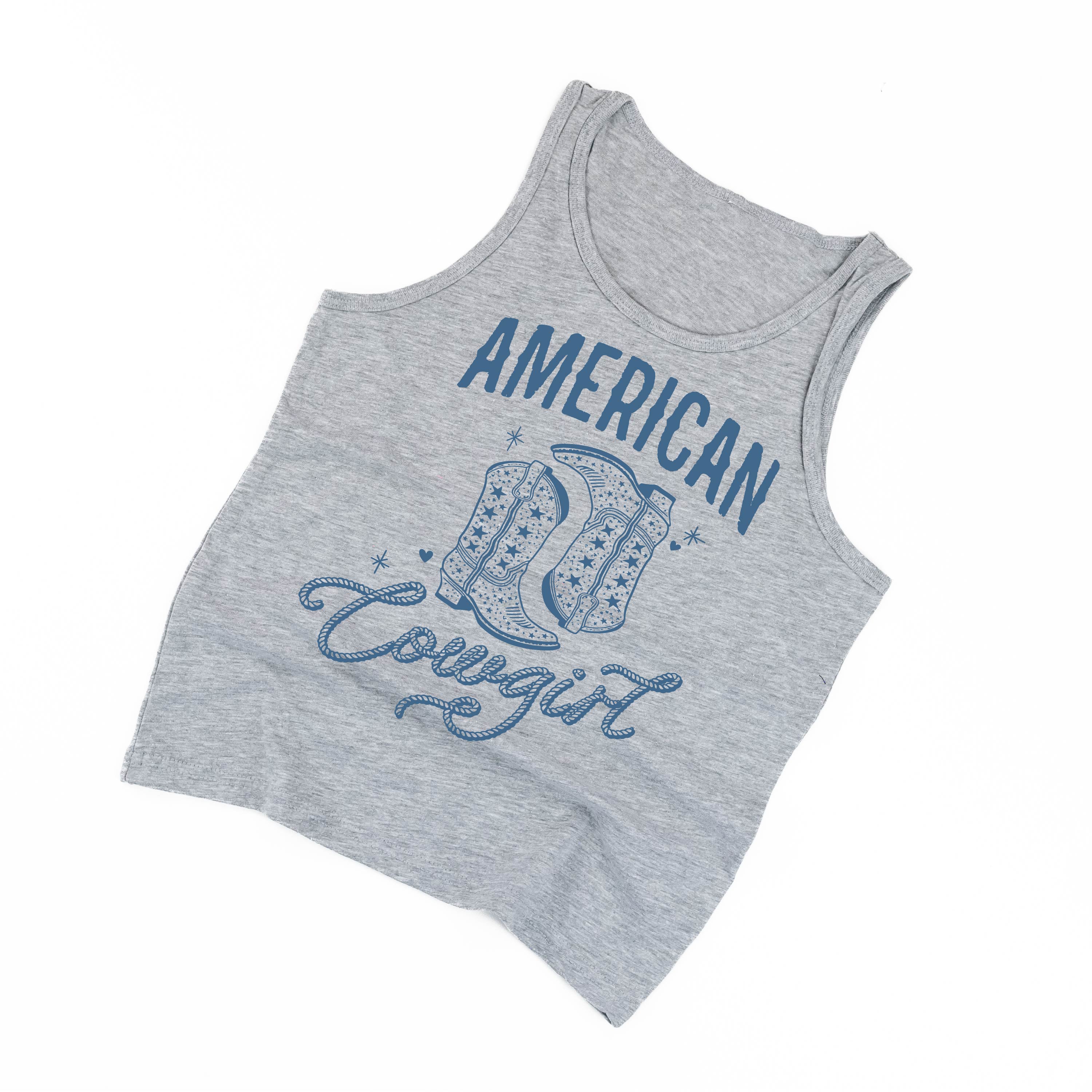 American Cowgirl - Child Jersey TANK Little Mama Shirt Shop