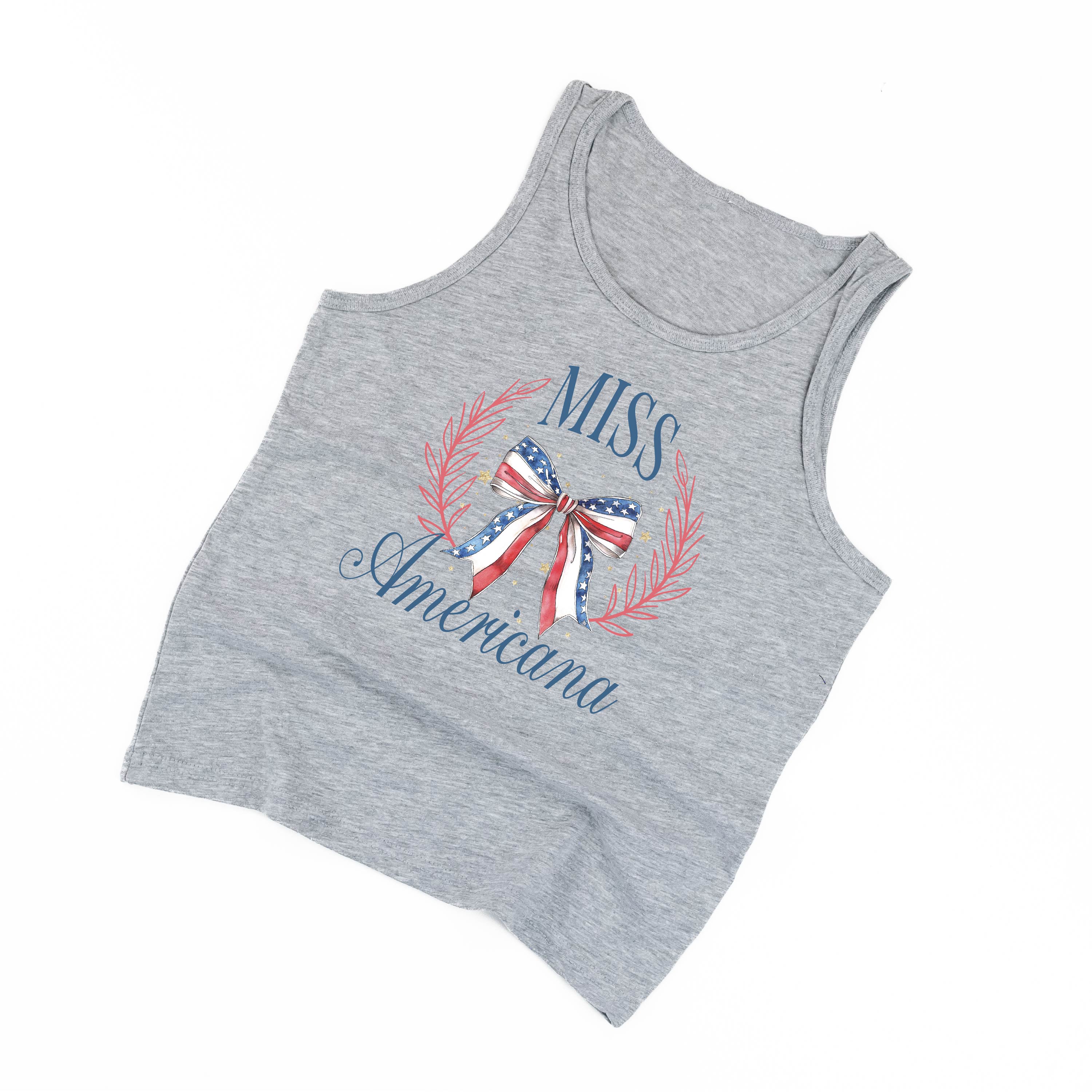 Miss Americana - Child Jersey TANK Little Mama Shirt Shop