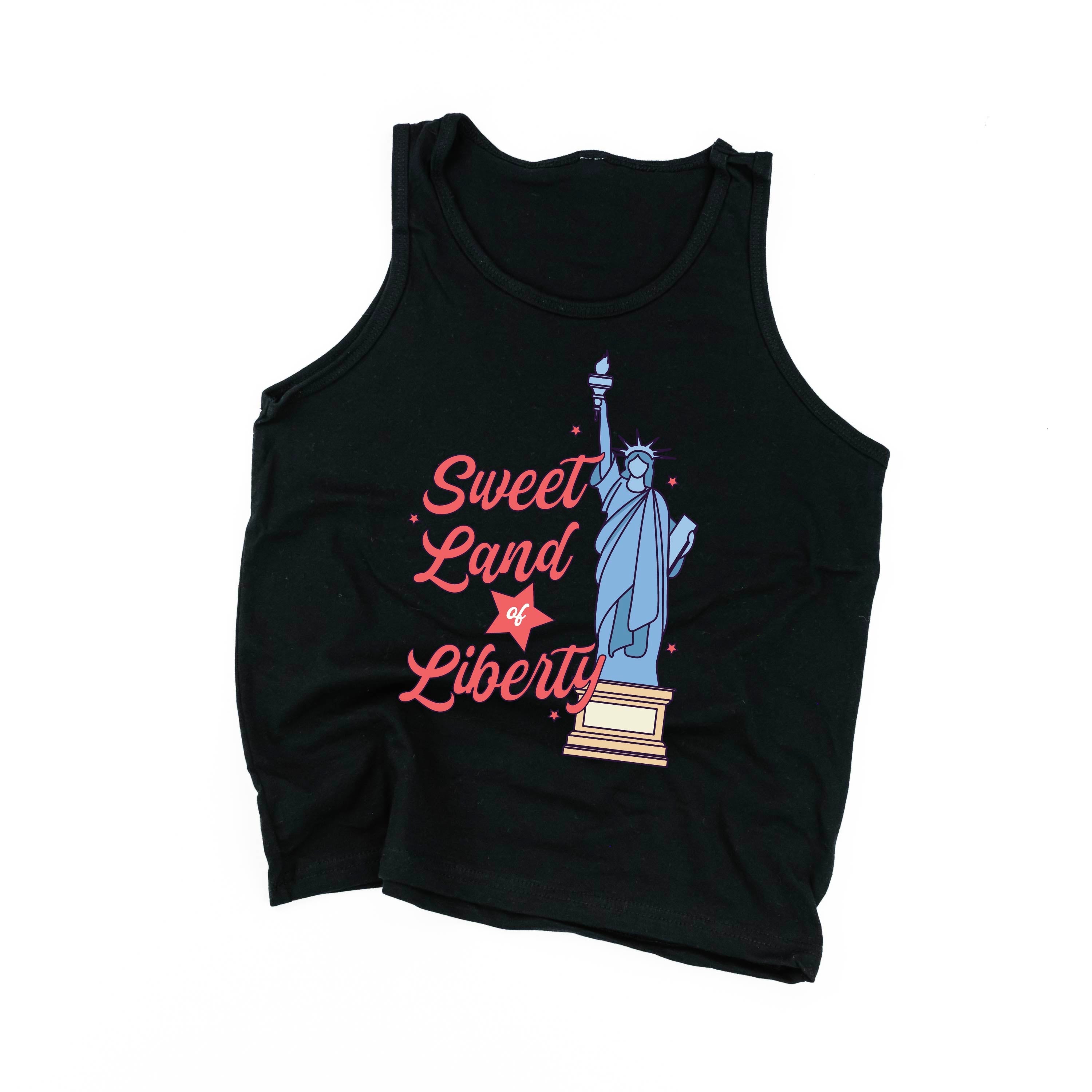 Sweet Land Of Liberty - Child Jersey TANK Little Mama Shirt Shop