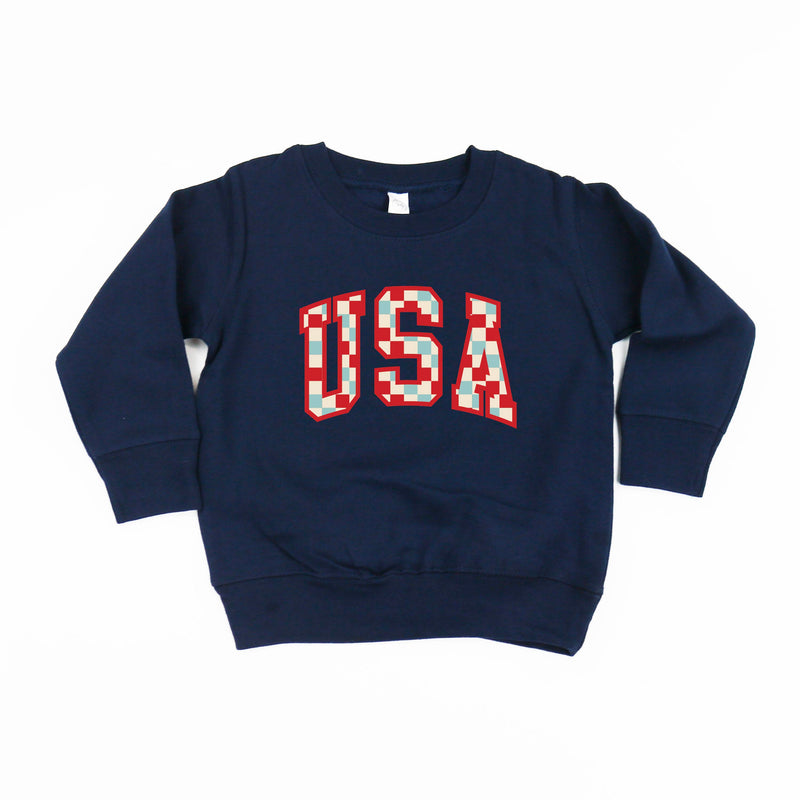 Checkered USA - Child Sweater
