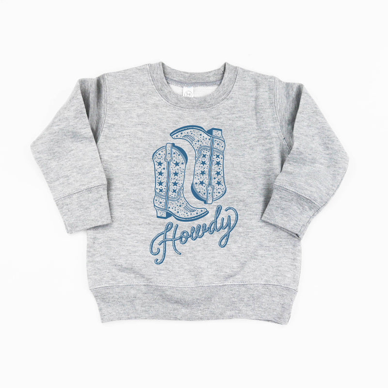 Howdy w/ Cowboy Boots - Child Sweater