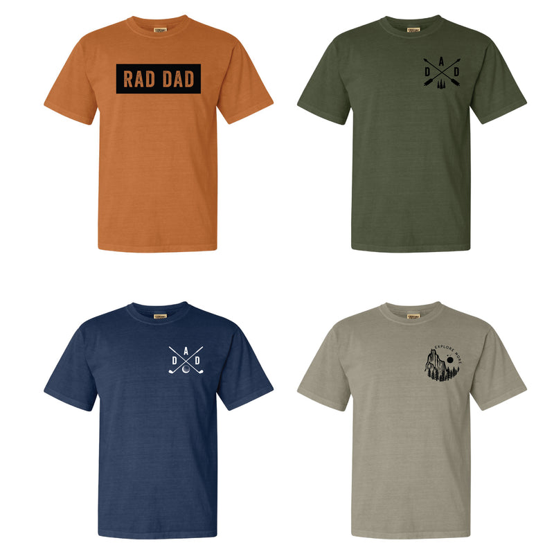 COMFORT COLORS TEE - MULTIPLE COLORS / DESIGNS TO CHOOSE FROM
