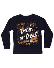 Trick or Treat Candy Co. - Black Child Long Sleeve Tee Little Mama Shirt Shop