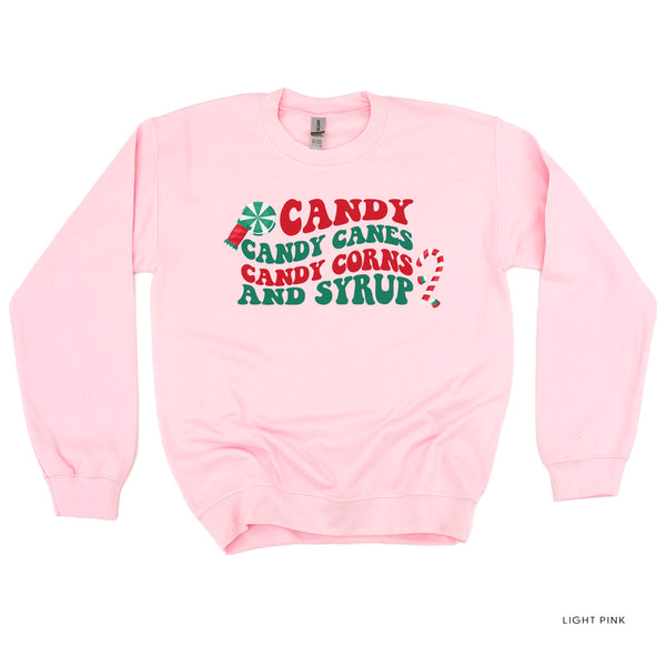 Candy, Candy Canes, Candy Corns And Syrup - BASIC Fleece