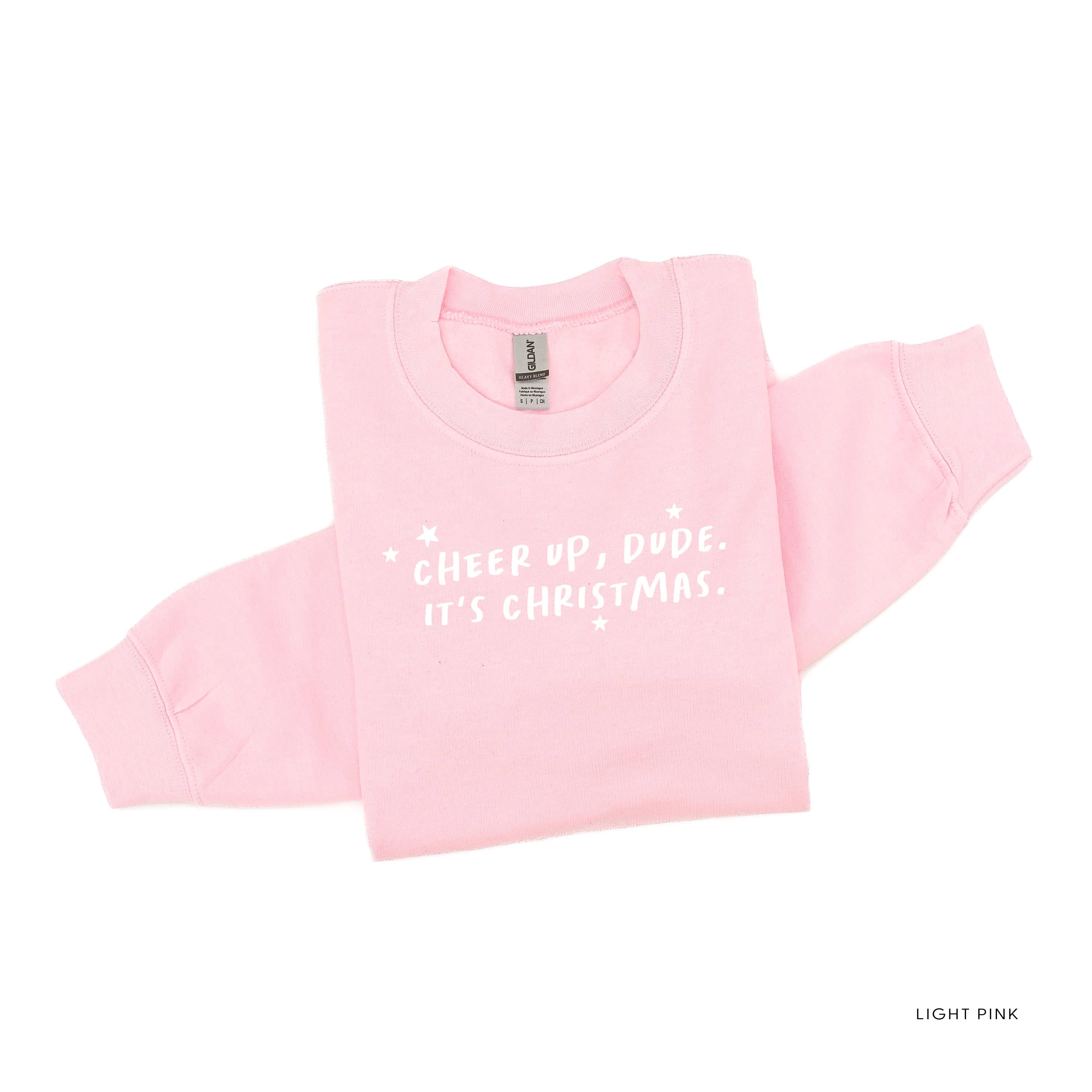 Cheer Up, Dude. It's Christmas. - BASIC Fleece Little Mama Shirt Shop LLC