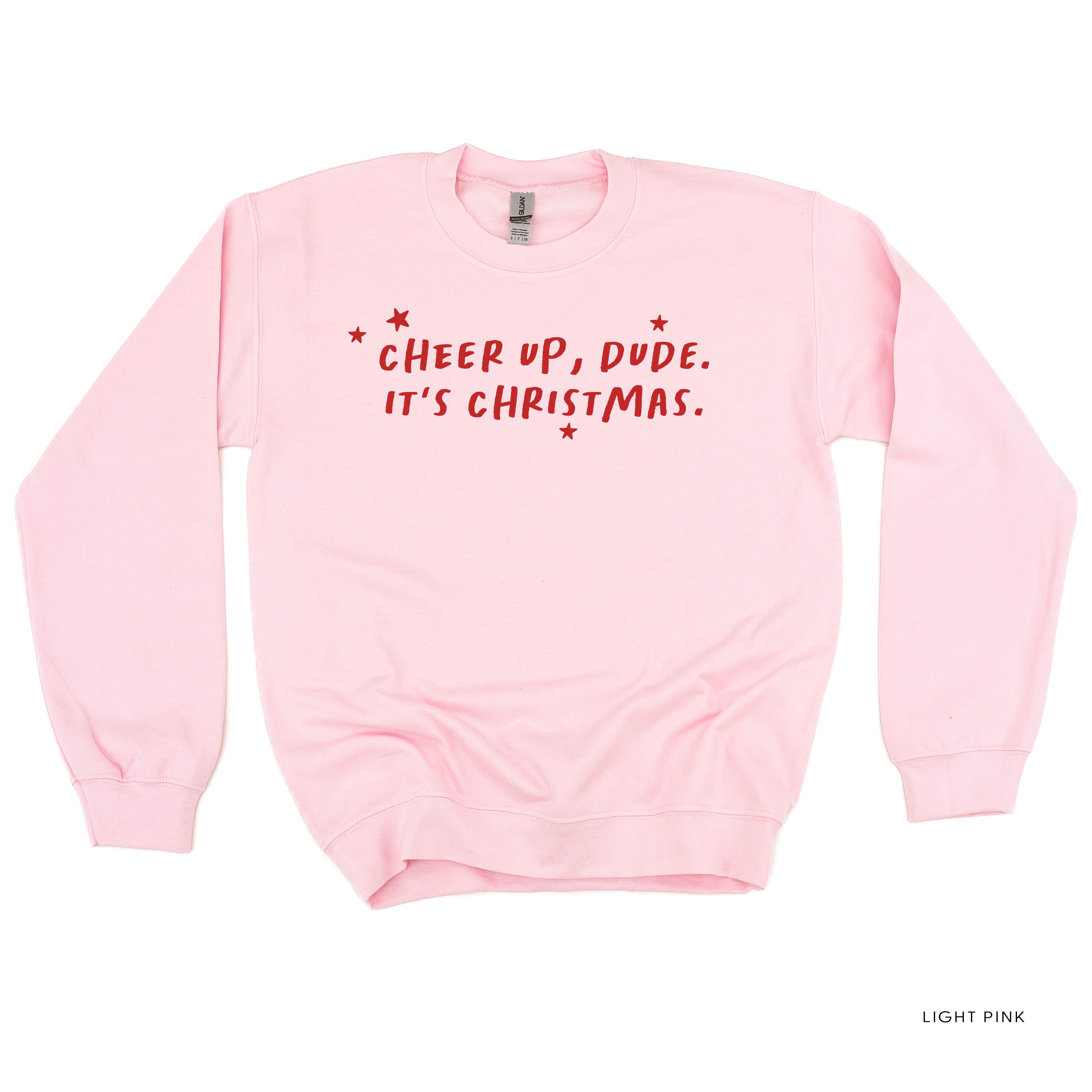 Cheer Up, Dude. It's Christmas. - BASIC Fleece Little Mama Shirt Shop LLC