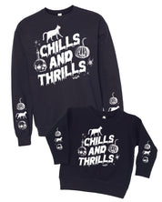 Chills and Thrills - Set of 2 Black BASIC Fleece Sweaters Little Mama Shirt Shop