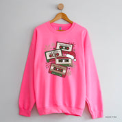 Christmas Cassette Tapes - BASIC Fleece Little Mama Shirt Shop LLC