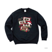 Christmas Cassette Tapes - BASIC Fleece Little Mama Shirt Shop LLC
