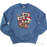 Christmas Cassette Tapes - BASIC Fleece Little Mama Shirt Shop LLC