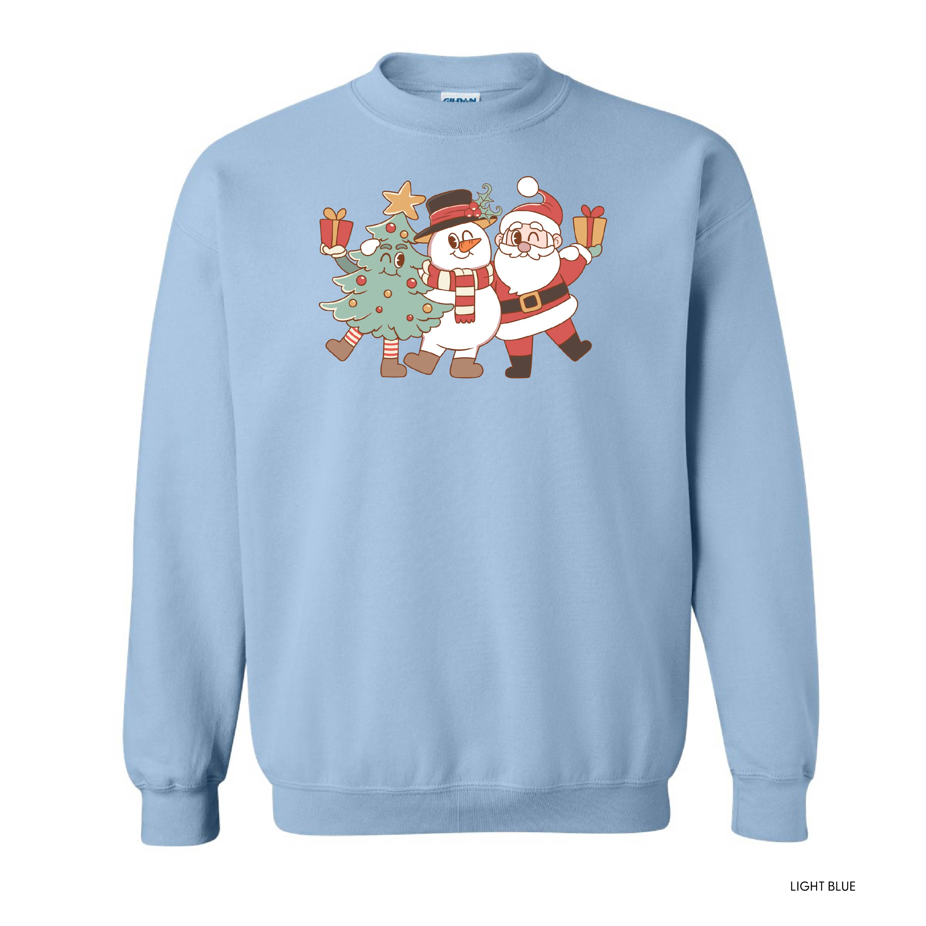 Christmas Pals - BASIC Fleece Little Mama Shirt Shop LLC