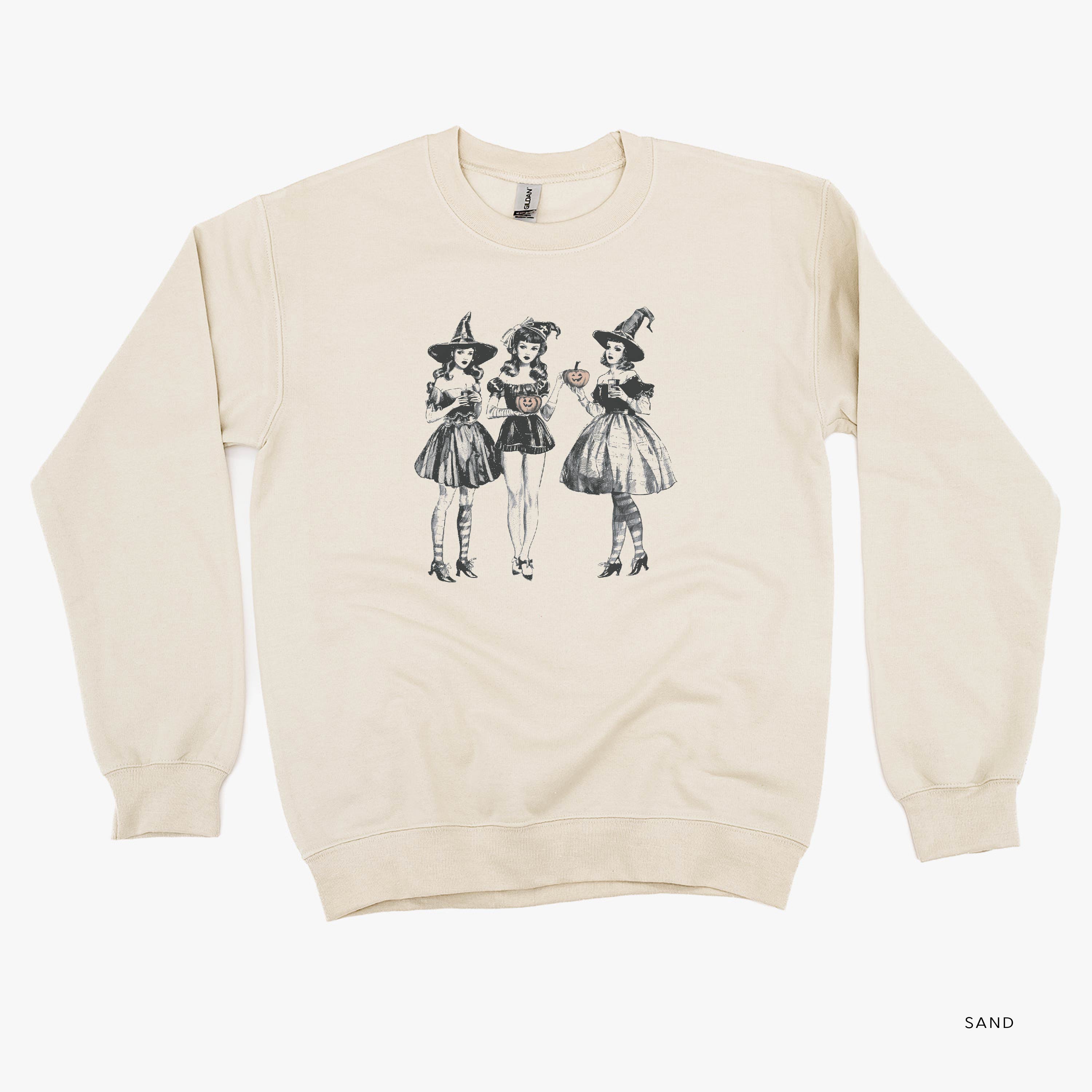 Classy Witches - Basic Fleece Crewneck Little Mama Shirt Shop LLC