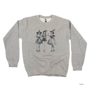 Classy Witches - Basic Fleece Crewneck Little Mama Shirt Shop LLC