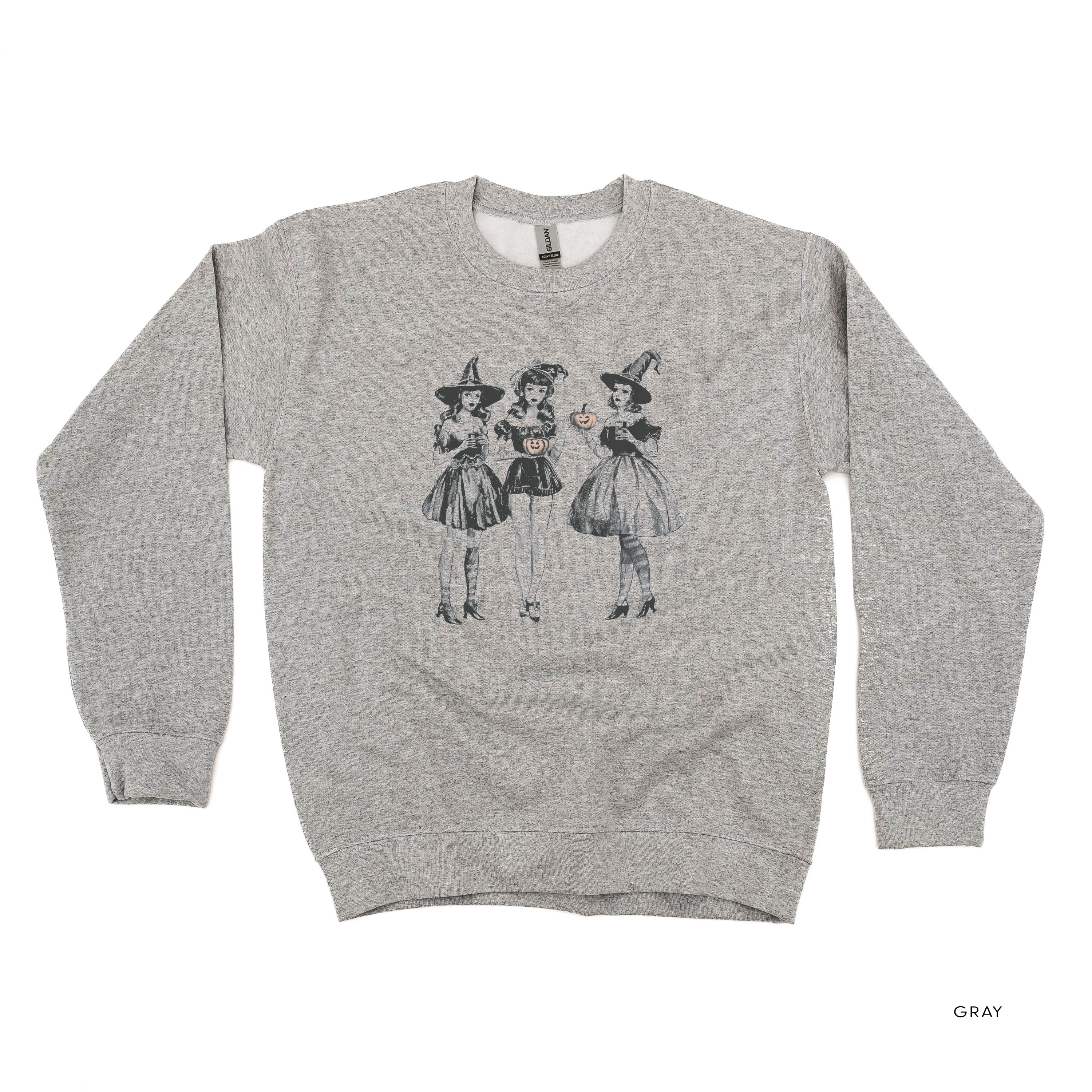 Classy Witches - Basic Fleece Crewneck Little Mama Shirt Shop LLC