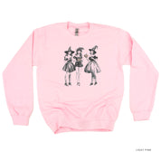 Classy Witches - Basic Fleece Crewneck Little Mama Shirt Shop LLC