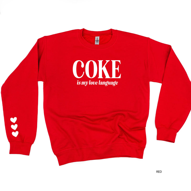 Coke Is My Love Language (sd) - BASIC Fleece