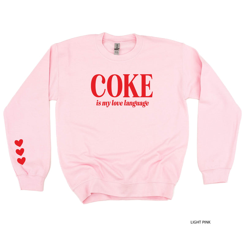 Coke Is My Love Language (sd) - BASIC Fleece