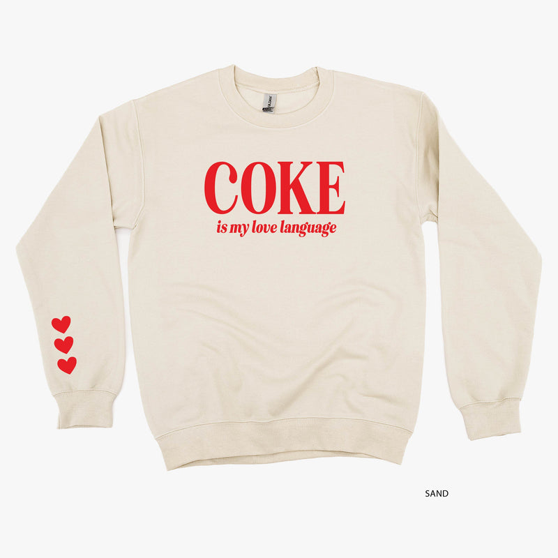 Coke Is My Love Language (sd) - BASIC Fleece