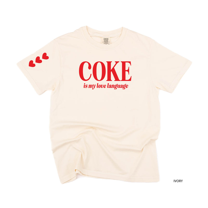 Coke Is My Love Language (sd) - Comfort Colors Tee