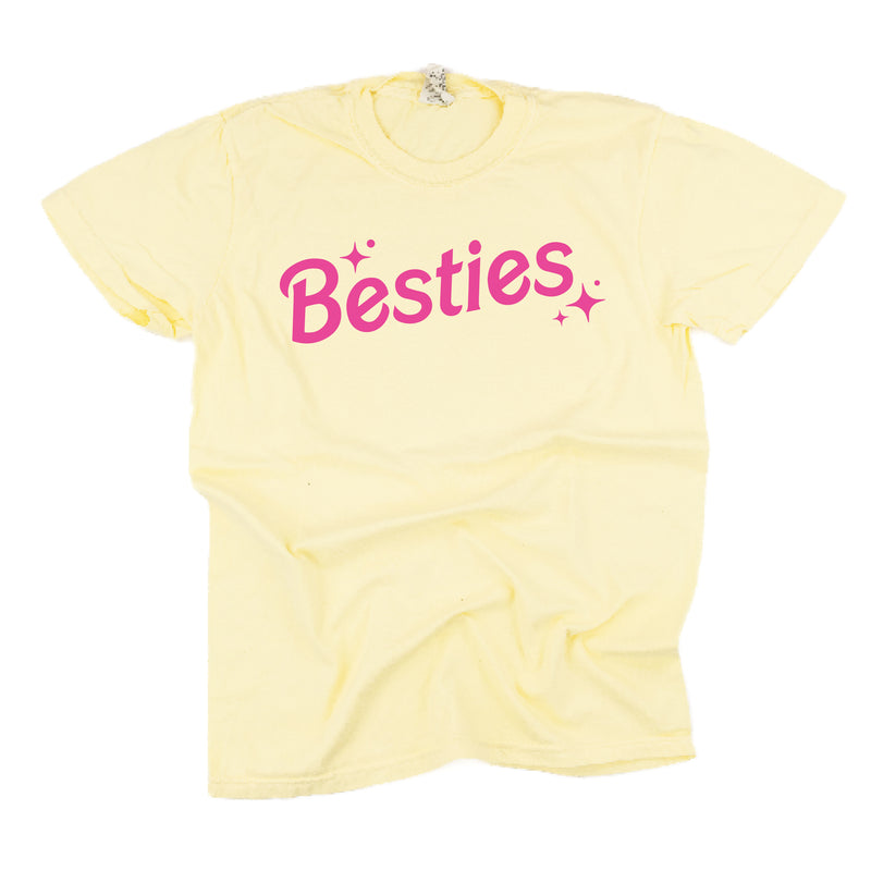 Besties (Barbie Party) - SHORT SLEEVE COMFORT COLORS TEE