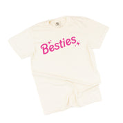 Besties (Barbie Party) - Comfort Colors Tee Little Mama Shirt Shop