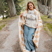 Comfy Cozy and Indoorsy - Basic Fleece Crewneck Little Mama Shirt Shop LLC