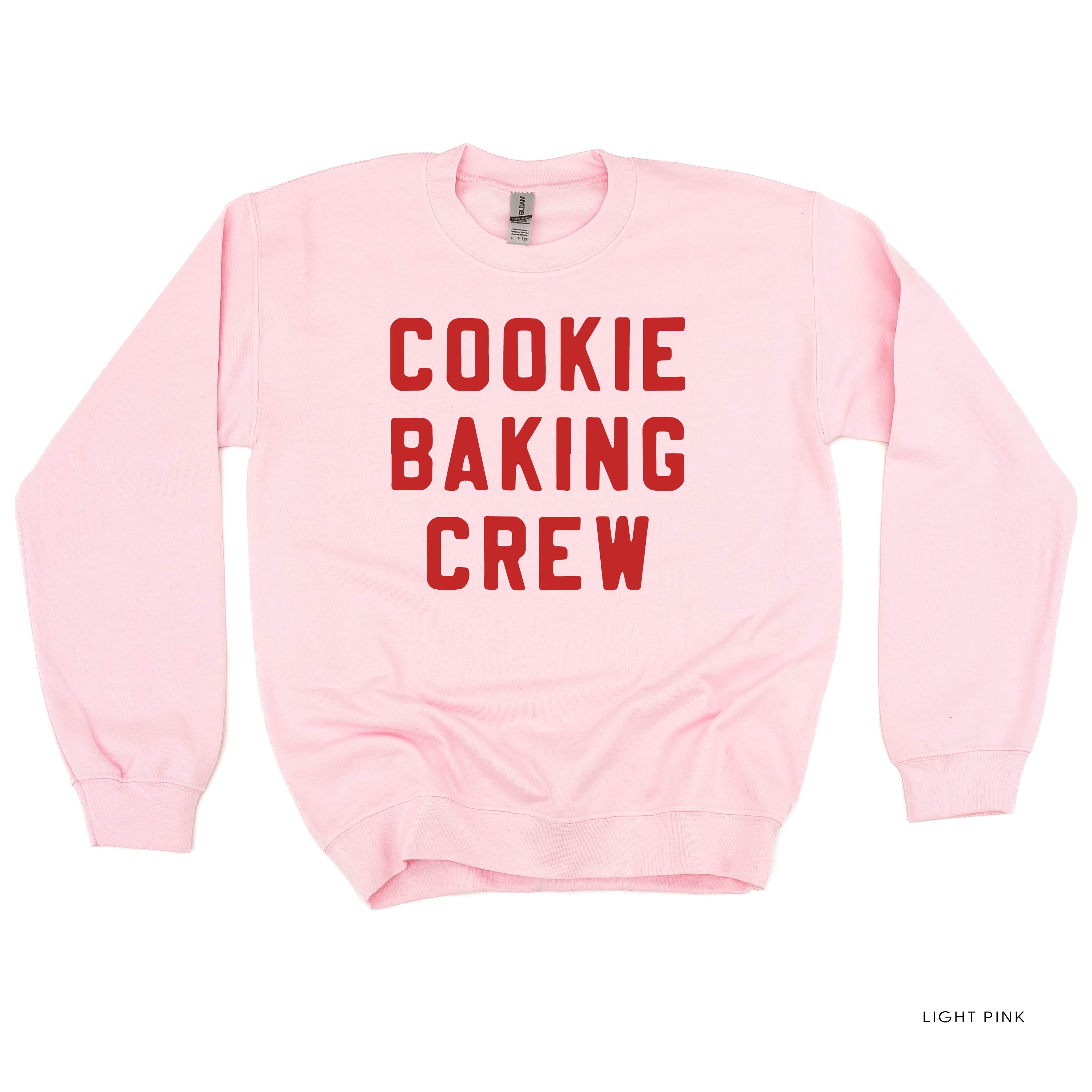 Cookie Baking Crew - Block Font - BASIC Fleece Little Mama Shirt Shop LLC