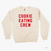 Cookie Eating Crew - Block Font - BASIC Fleece Little Mama Shirt Shop LLC