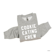 Cookie Eating Crew - Block Font - BASIC Fleece Little Mama Shirt Shop LLC