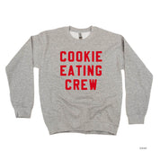 Cookie Eating Crew - Block Font - BASIC Fleece Little Mama Shirt Shop LLC