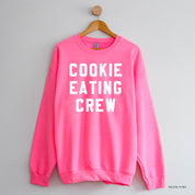 Cookie Eating Crew - Block Font - BASIC Fleece Little Mama Shirt Shop LLC