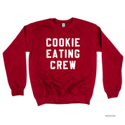 Cookie Eating Crew - Block Font - BASIC Fleece Little Mama Shirt Shop LLC
