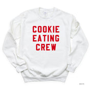 Cookie Eating Crew - Block Font - BASIC Fleece Little Mama Shirt Shop LLC