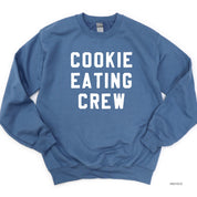 Cookie Eating Crew - Block Font - BASIC Fleece Little Mama Shirt Shop LLC