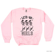 Cowgirl Skellies - Let's Go Girls - Basic Fleece Crewneck Little Mama Shirt Shop LLC