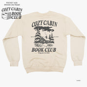 Cozy Cabin Book Club (pf&b) - BASIC Fleece Little Mama Shirt Shop LLC