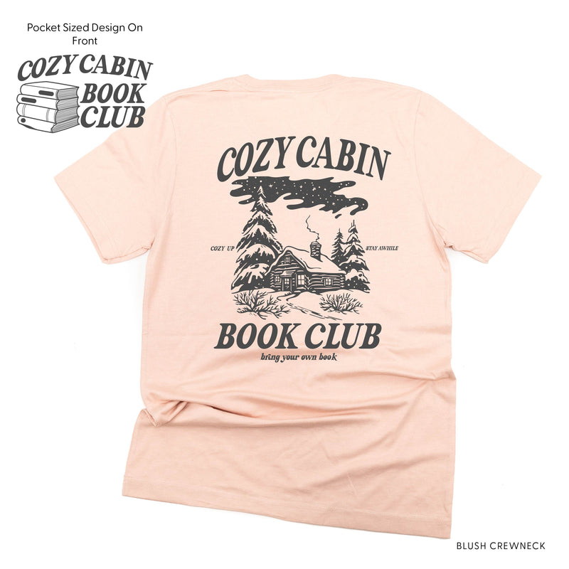 Cozy Cabin Book Club (pf&b) - Unisex Tee