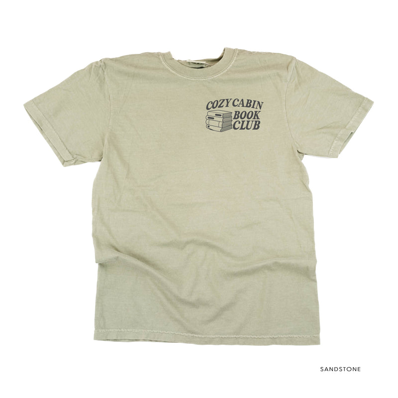 Cozy Cabin Book Club (pf&b)- Comfort Colors Tee