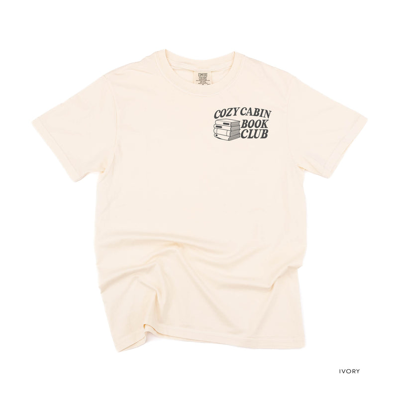 Cozy Cabin Book Club (pf&b)- Comfort Colors Tee