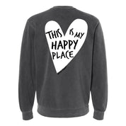 Dance Depot - This Is My Happy Place - Pigment Crewneck Sweatshirt