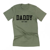 Daddy - Est. (Select Your Year) - Unisex Tee Little Mama Shirt Shop