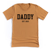 Daddy - Est. (Select Your Year) - Unisex Tee Little Mama Shirt Shop